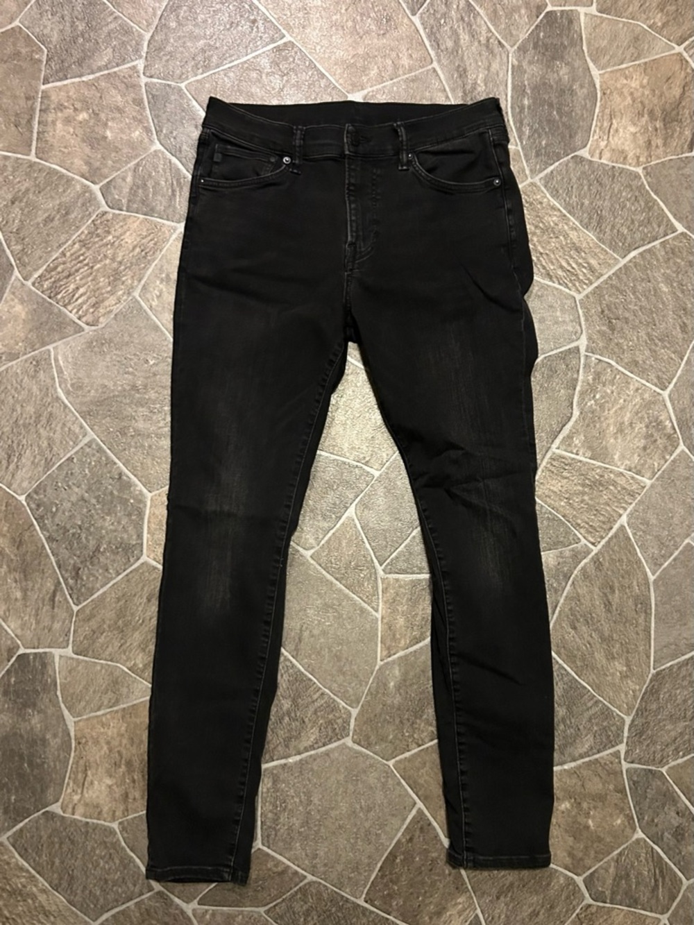 H&M Black Skinny Jeans 34 x 32
